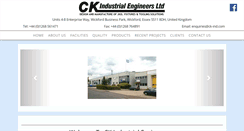 Desktop Screenshot of ck-ind.com